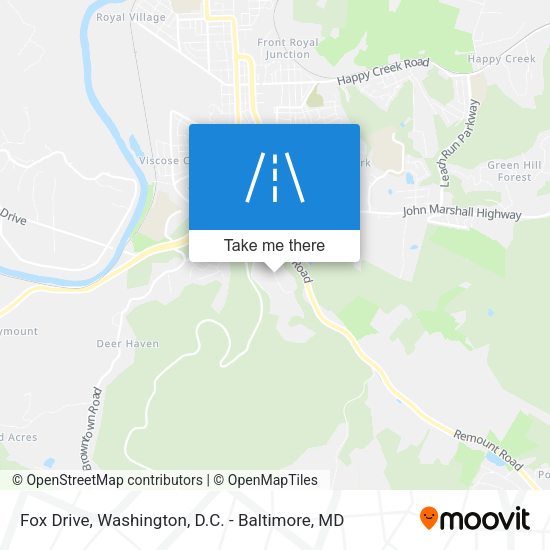 Fox Drive map