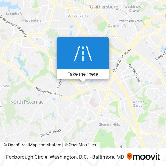 Foxborough Circle map