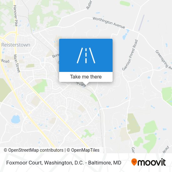 Foxmoor Court map