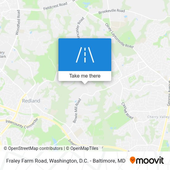 Mapa de Fraley Farm Road