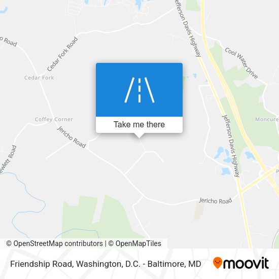Mapa de Friendship Road