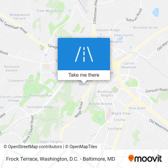 Frock Terrace map