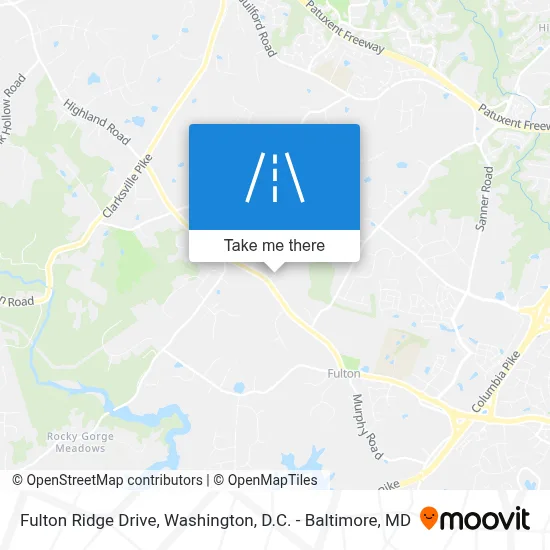 Fulton Ridge Drive map