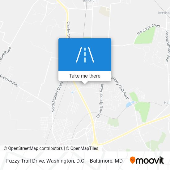 Mapa de Fuzzy Trail Drive