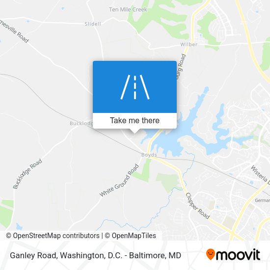 Ganley Road map