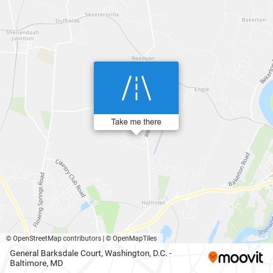 General Barksdale Court map