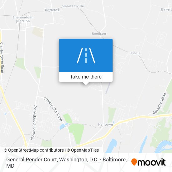 General Pender Court map