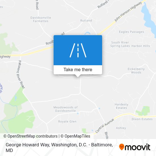 Mapa de George Howard Way