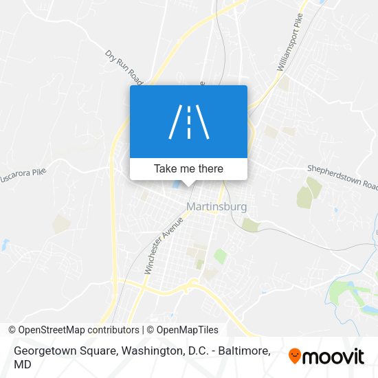 Mapa de Georgetown Square