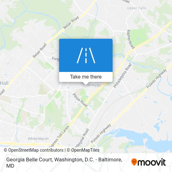 Georgia Belle Court map