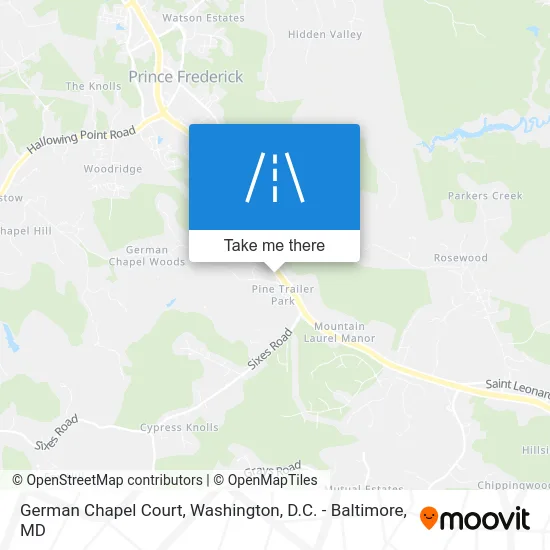 German Chapel Court map