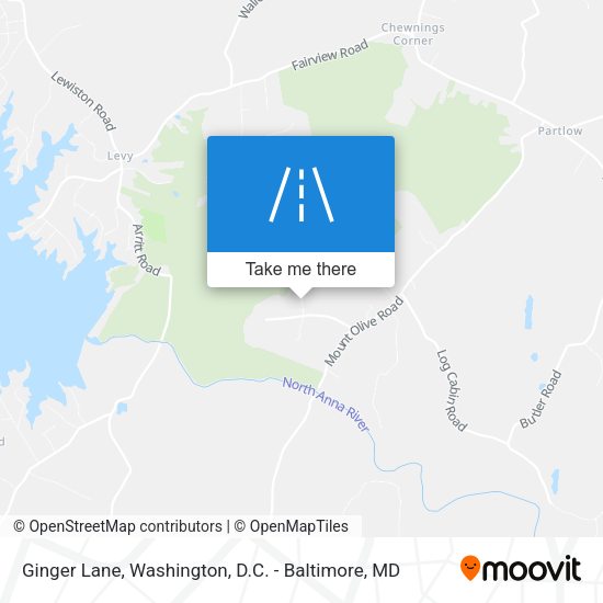 Mapa de Ginger Lane