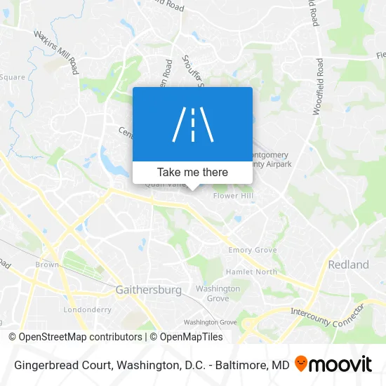 Gingerbread Court map