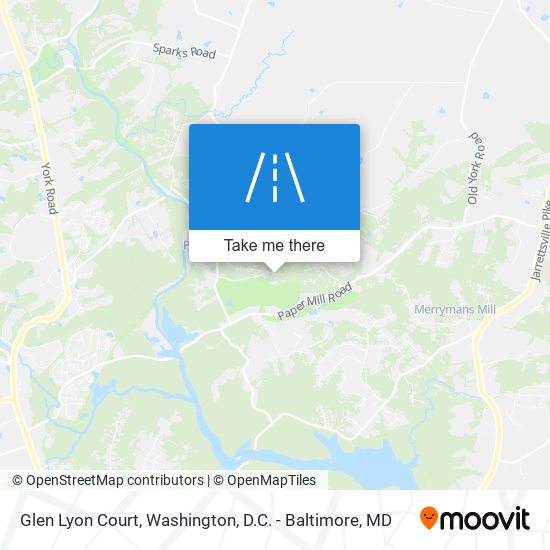 Glen Lyon Court map