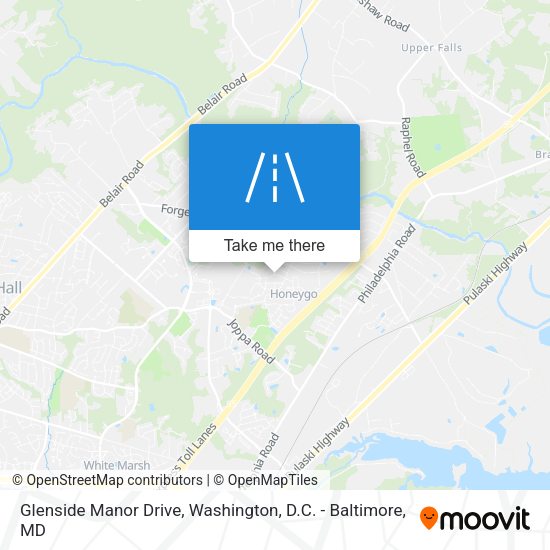 Mapa de Glenside Manor Drive