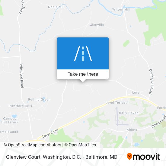 Glenview Court map