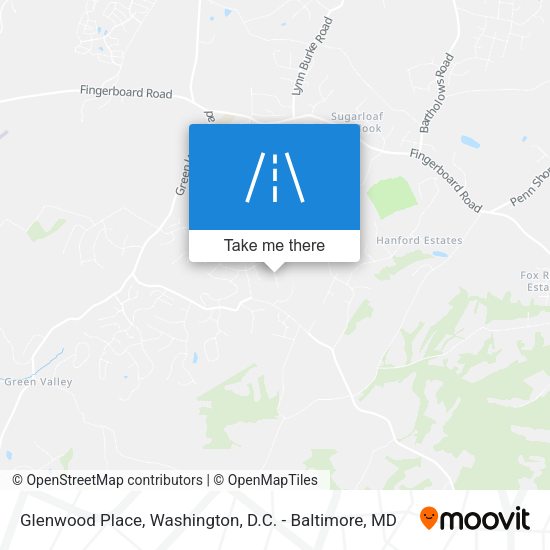 Glenwood Place map