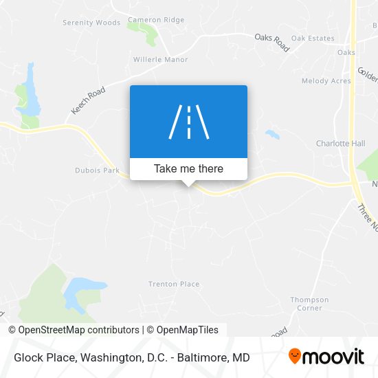 Glock Place map