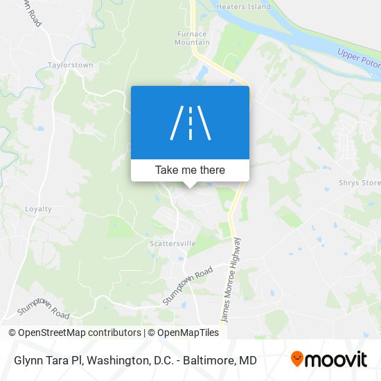 Mapa de Glynn Tara Pl