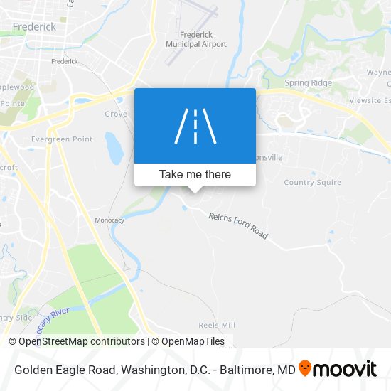 Mapa de Golden Eagle Road