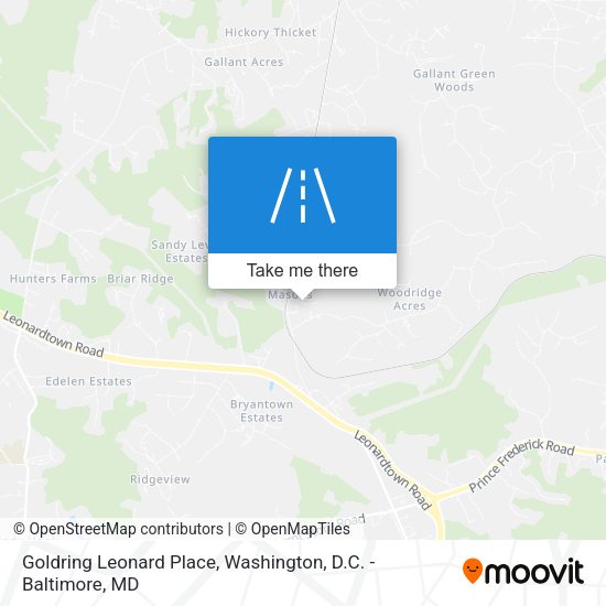 Mapa de Goldring Leonard Place