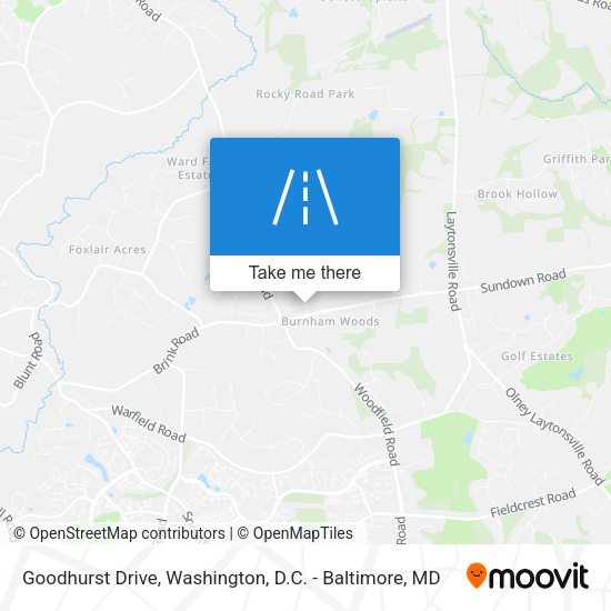 Goodhurst Drive map