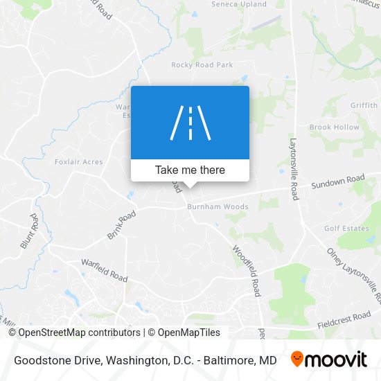 Goodstone Drive map