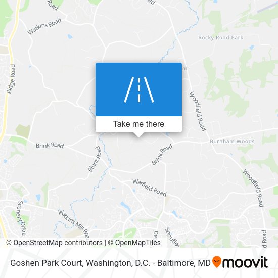 Mapa de Goshen Park Court