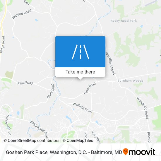 Mapa de Goshen Park Place