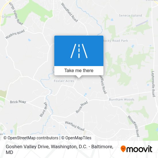 Mapa de Goshen Valley Drive