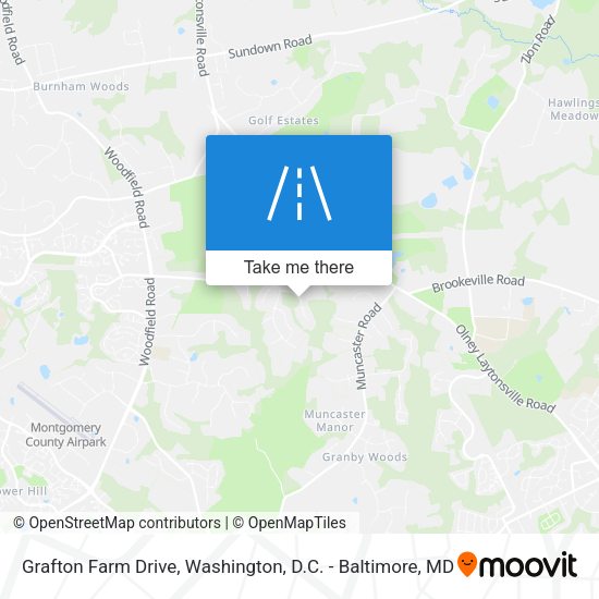 Mapa de Grafton Farm Drive