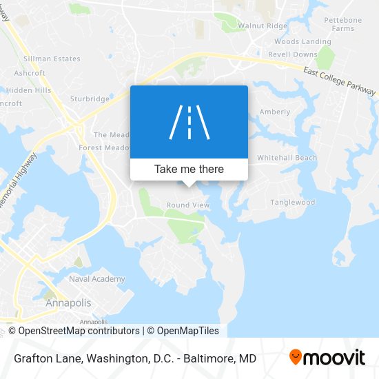 Grafton Lane map