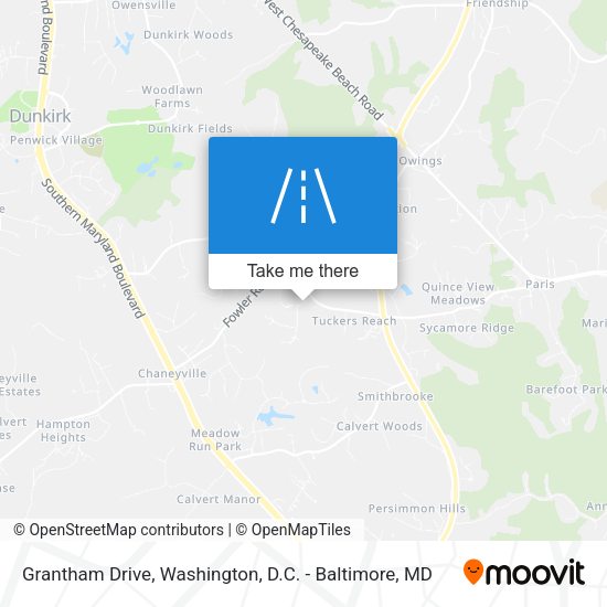 Mapa de Grantham Drive