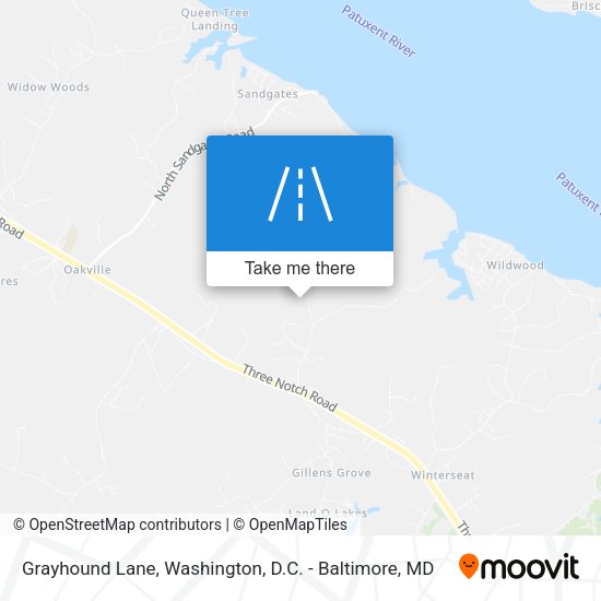 Grayhound Lane map