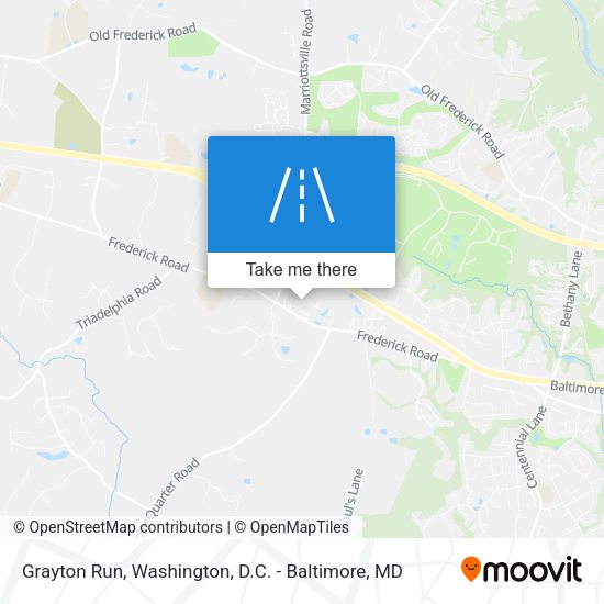 Mapa de Grayton Run