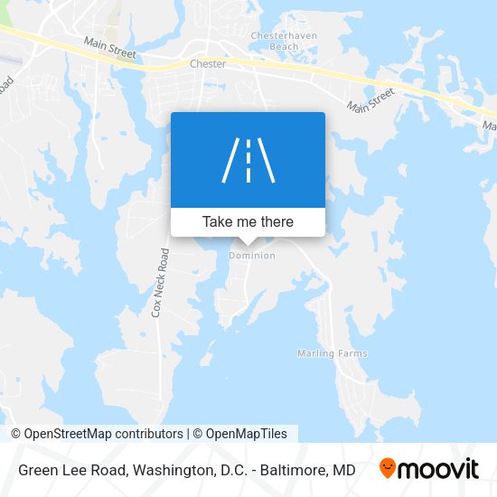 Green Lee Road map