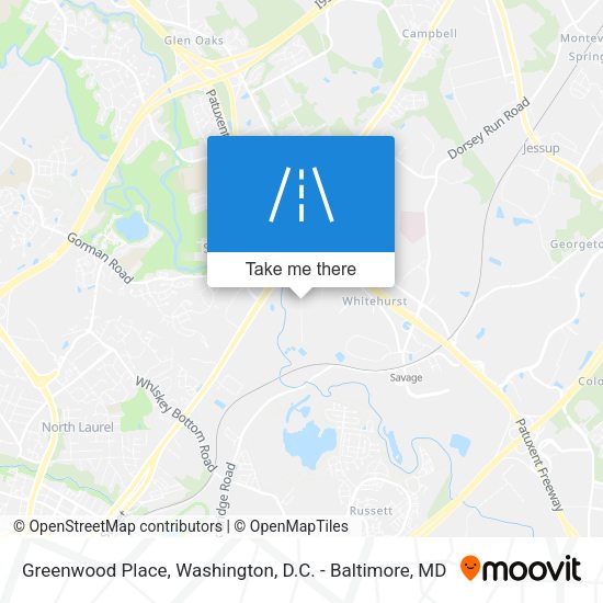 Greenwood Place map
