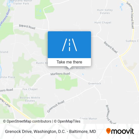 Mapa de Grenock Drive