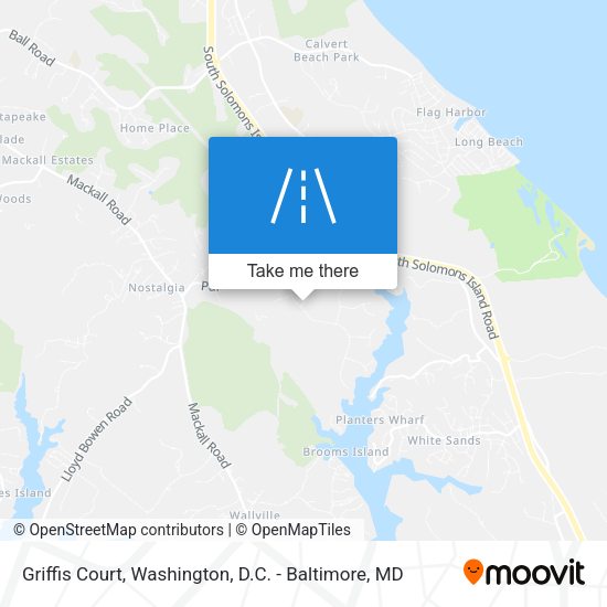 Griffis Court map