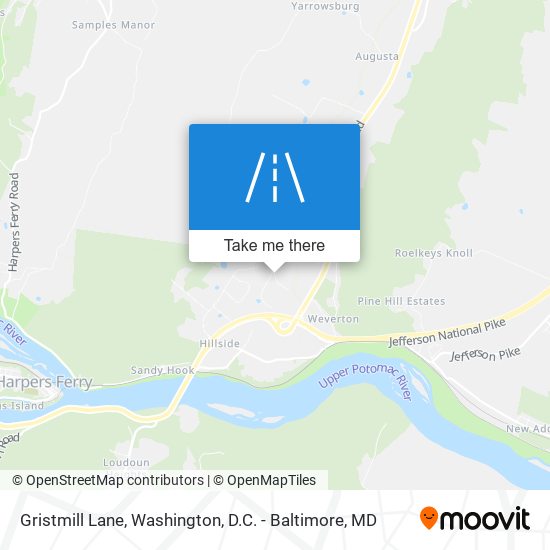 Mapa de Gristmill Lane