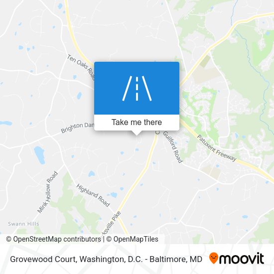 Grovewood Court map