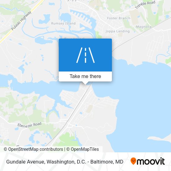 Mapa de Gundale Avenue