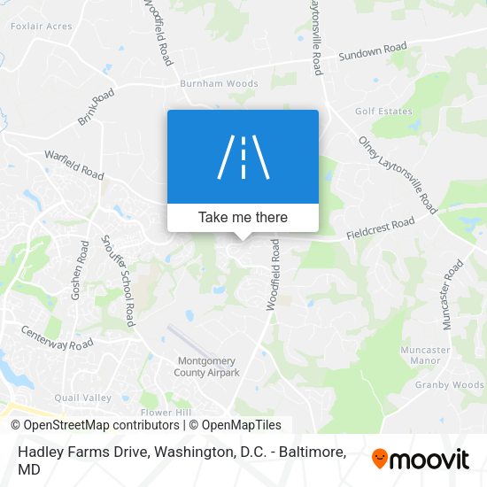 Hadley Farms Drive map