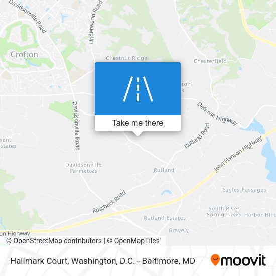 Hallmark Court map