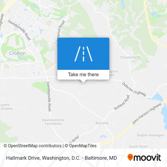 Hallmark Drive map