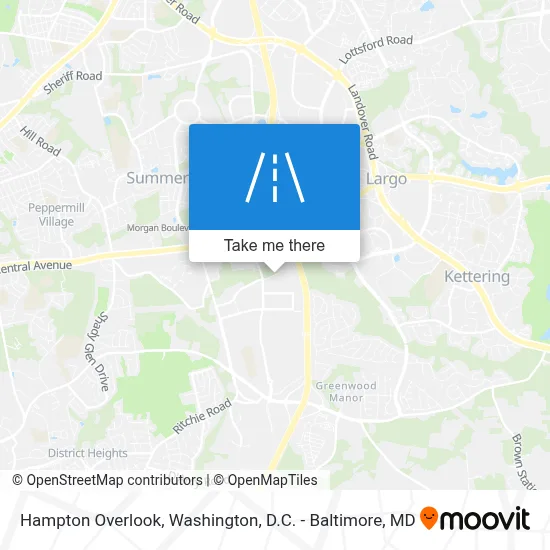 Hampton Overlook map