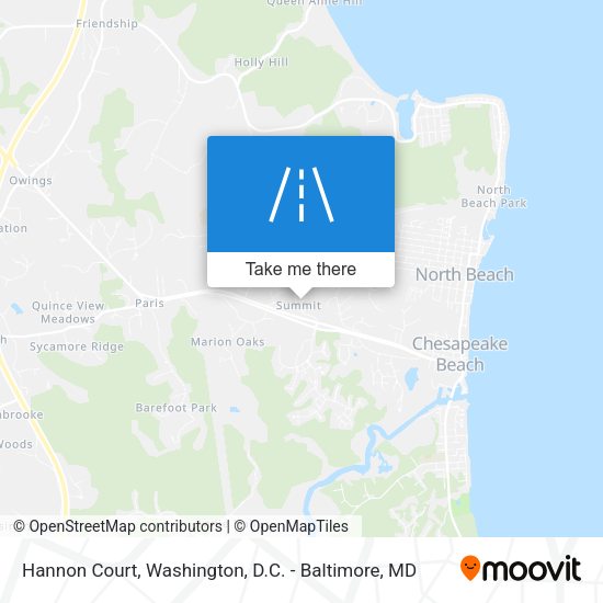 Hannon Court map