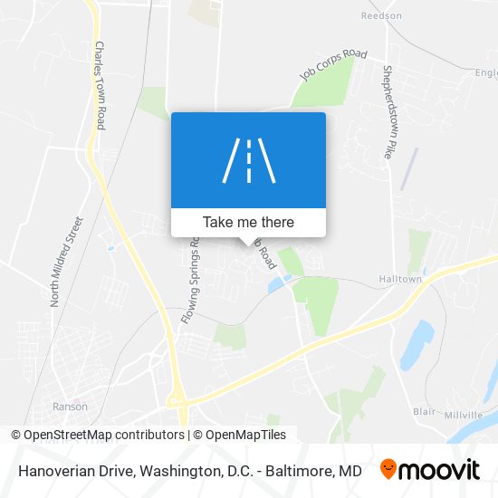 Mapa de Hanoverian Drive