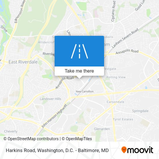 Harkins Road map