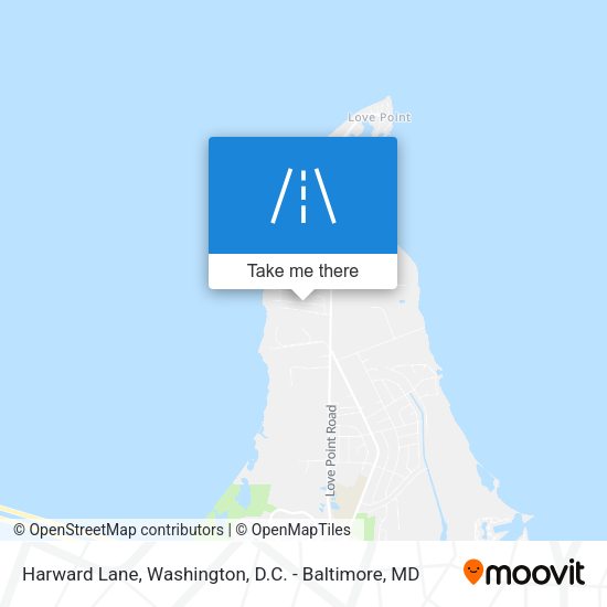 Harward Lane map